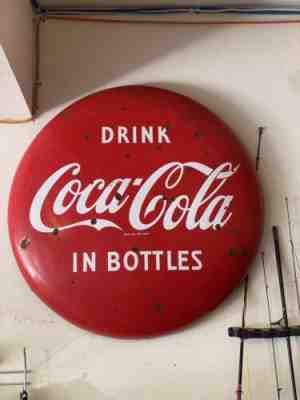 COCA COLA BUTTON SIGNÂ  36â?Â  Super cool.Â 