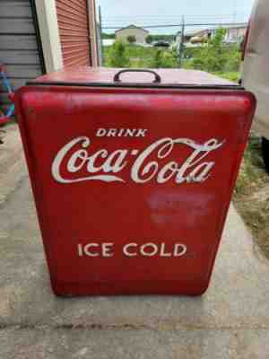 Westinghouse Coca Cola Antique Vintage Original Ice Chest CoolerÂ 