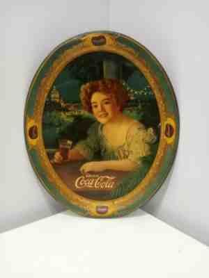 1909 Coca-Cola "Worlds Fair" Serving Tray. 13.5" x 16.5".