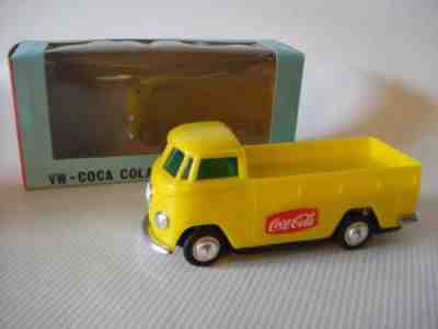 Coca-Cola Europa Lucky VW Wagon motorized battery op Hong Kong 1970 MINT in box