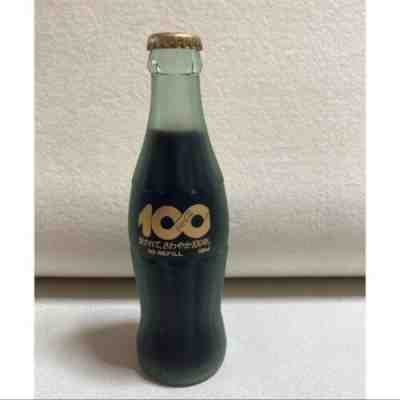 Coca Cola 100th anniversary Frosty Bottle Japan Limited Edition Vintage