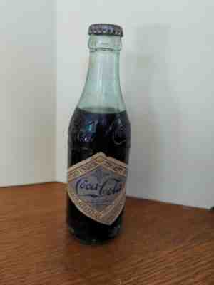 Vintage coca cola bottle Full Macon Georgia