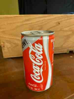 Villanova Coca-Cola Championship Can. It is opened and in great conditionÂ 