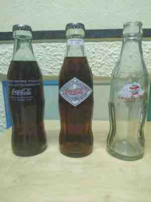 Coca Cola 3 Bottle to user meekdream 2 France coll. (1st & 2000) 1 CCA Australia