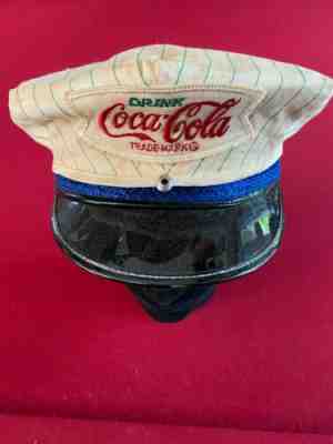 1950-60's, Coca-Cola, Vintage Green Delivery Man Hat (Scarce / Vintage)