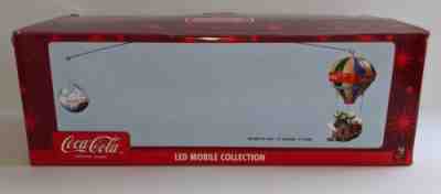 Coca-Cola Led Mobile Collection BALLOON w/POLAR BEAR REINDEER & PENGUIN