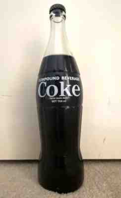 RARE 1974 New Zealand 750ml Coca Cola Coke Bottle FULL