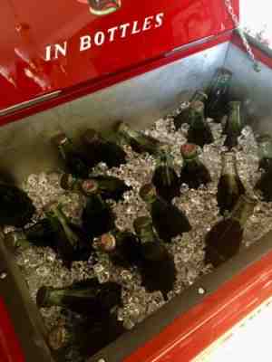VINTAGE COCA COLA WESTINGHOUSE JR 1937 Bottles And Dolly Restored Beautiful!!