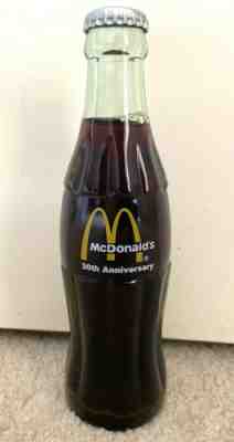 ULTRA RARE Japan 2001 McDonald's 30th Anniversary Coca Cola Coke Bottle 190ml