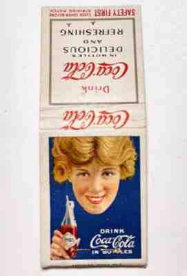 Coca-Cola 1912 Unused Matchbook