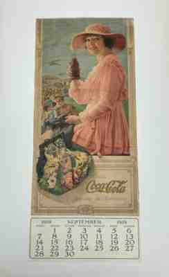 1919 Aviator Coca-Cola Calendar Free Shipping*