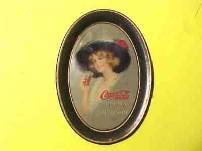 RARE ANTIQUE 1912 Coca Cola Tip Tray Advertising Coke NOT A REPRODUCTION H66