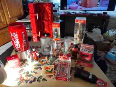 Lot of 22 Coca Cola Collectibles; Mostly Vintage; New and Used RARE ITEMS SEE