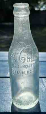 Ft.Pierce,Fla Coca Cola Straight Side 6 1/2 Oz.