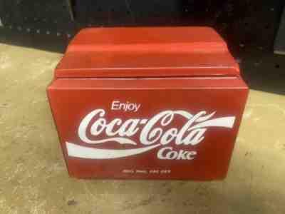 RARE VINTAGE 1960's COKE COCA-COLA METAL SALESMAN SAMPLE PHILIPPENS COOLER BANK