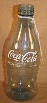 Experimental Coca-Cola Plastic Bottle, Monsanto, 1970/71, 10 Oz, 7-030, Recycle