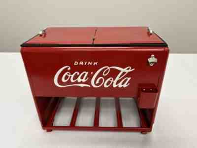 Vintage 1939 Coca Cola Cooler SALESMAN SAMPLE Restored Beautiful