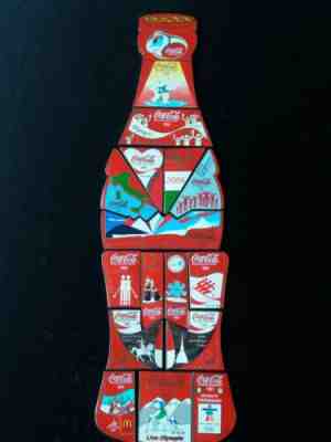 PIN COCA COLA BOTTLE TORINO 2006 MCDONALDS PUZZLE