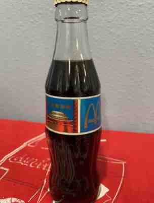 Coca cola coke Bottle rare McDonaldâ??s China 1992