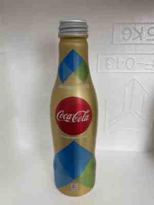Coca Cola RARE aluminium bottle from SLOVENIA Olympic 2018 Olympics