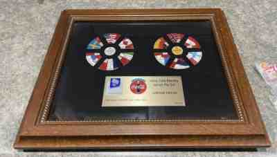 COCA-COLA 1994 Olympic Hockey Pin Set, 1993 Journal Diary, + BONUS Pins
