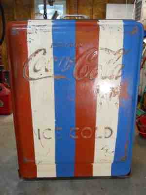 Coca Cola Junior Ice Cooler circa 1940--1942 aka "princess" Westinghouse model.