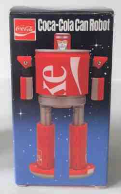 COCA COLA CAN Robot Transformer 1980's Rare Promotion TOY ROBOT Transformer NIB