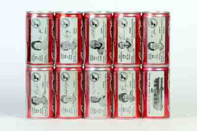 1978 Coca Cola 10 cans set, USA; St.Louis Blues