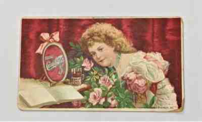 Rare 1901 Hilda Clark Coca-Cola Advertising Trade Card Amazing Vintage Item
