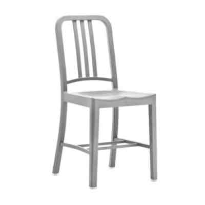 Set of 2 Emeco / Coca-Cola 111 Navy Chairs BRANDNEW color grey