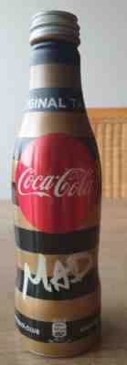 Nice Coca Cola alu bottles from Switzerland T E S T Prototype bottle MAD club
