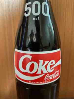 Super super extremely rare Coca-Cola Japan ACL bottle 500ml (No Reserve)