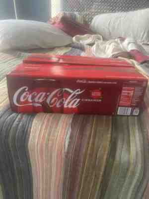 Coca Cola LIMITED EDITION CINNAMON 12 FULL UNOPENED CANS BEAUTIFUL CONDITION