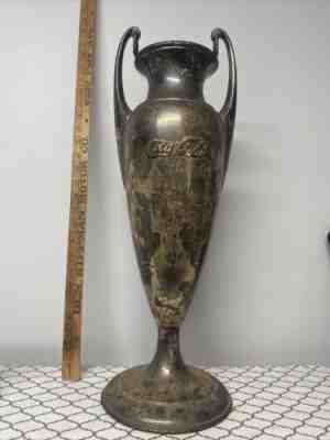 Rare Coca-Cola Sterling Silver Trophy Million Gallon Club Silver Spring Maryland