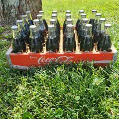 75th Anniversary Chattanooga RARE 24ct. 1899-1974 Coca-Cola Crate Stamped 74'