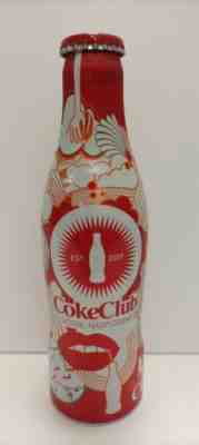 Coca-Cola alu aluminium full bottle - COKE CLUB 2007 Hungary - RARE!!!