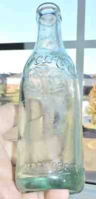 RARE STRAIGHT SIDE COCA COLA BOTTLE " PROVIDENCE, R. I. " PORTER'S - S + "