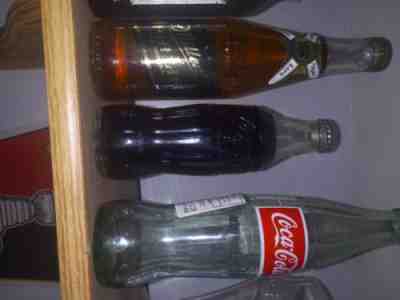 VINTAGE Green Coca-Cola Bottle DEC 25 1923 CHRISTMAS 8 OZ FULL unopened sealed