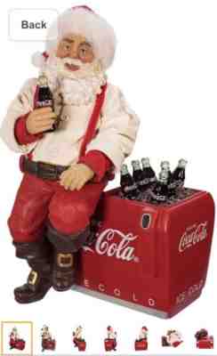 Coca Cola Santa Kurt S. Adler Fabriche Figurine 10.5" In Original Box -UNOPENED