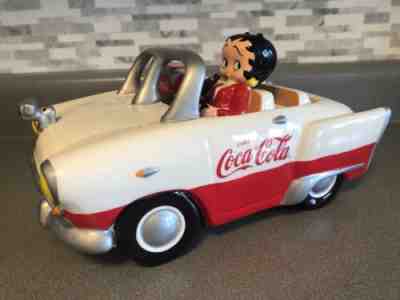 RARE COCA COLA BETTY BOOP CONVERTIBLE COOKIE JAR PREMIERE EDITION # 3109/10,000