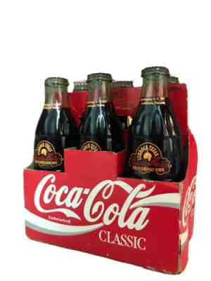 Vintage Buddy Holly Music Festival Sept 5-7, 1997 8oz Coca-Cola Bottles - 6 Pack