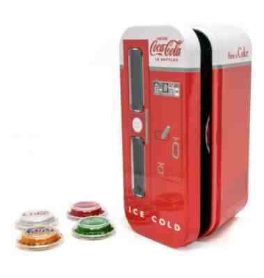 COCA-COLA FANTA SPRITE COKE-DIET 2020 Silver Coins Bottle Caps & Vending Machine