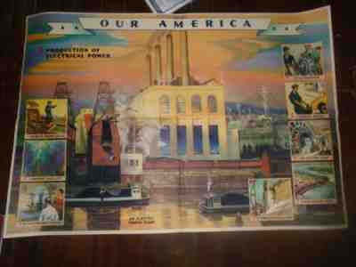 OUR AMERICA COCA COLA TEACHER'S KIT ELECTRICITY RARE!!