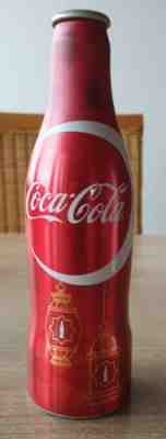 Nice Coca Cola alu prototype bottle from Arabia. Ramadan T E S T Empty
