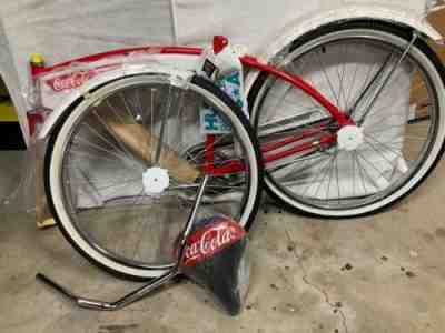Vintage Huffy 1982 COCA COLA Promotion Bicycle All Original w/ Original Box.