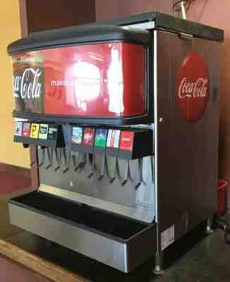 Used Lancer 4500 Soda Fountain Drink Ice Dispenser Coke Coca-Cola 10 Flavors