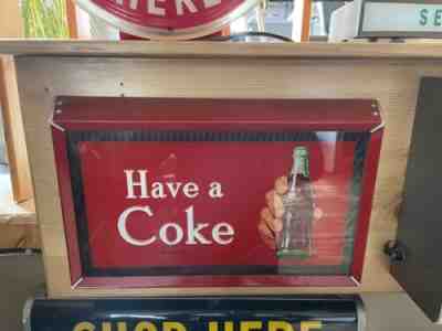2 Coca-Cola signs for sale