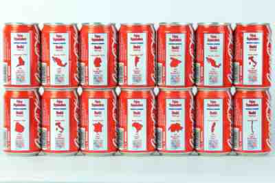 1994 Coca Cola 14 cans set, Portugal; World Cup USA94