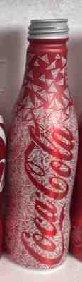 Coca Cola RARE aluminium bottle from Czech Republic Olympic Test 2017 Ice Chips