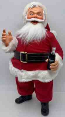 Vintage Coca Cola Santa Claus Plush Doll Dakin Bob Robinson 1984